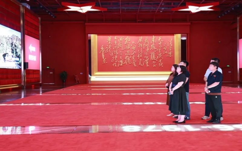民建滨海新区直属委员会经发支部主委刘夕嘉一行到荣程集团参观调研