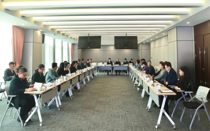 天津钢协、冶金商会、青企协、青商会一行到访荣程集团并召开首期“未来领航者青培会”